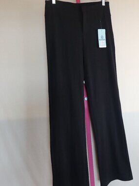 Dlooda Relaxed Fit Yoga Pants with Pockets - Black, New W/Tags Large